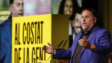 Actualidad Pol Tica En Directo Junqueras Dejar La Presidencia De