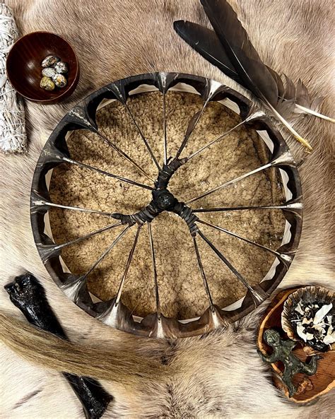 The Trispiral Handle — Heron Drums Shamanic Drums Uk