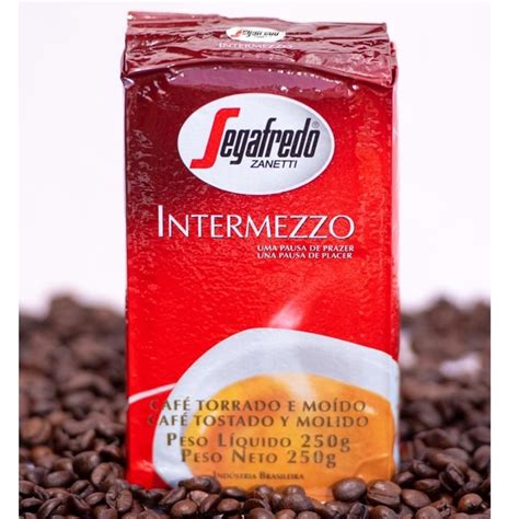 CAFÉ TOSTADO MOLIDO SEGAFREDO ZANETTI INTERMEZZO X 250 GRS