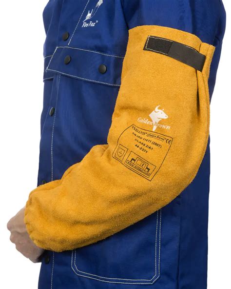 Leather Welding Sleeves Weldas 44 2321 XL Welder S Choice