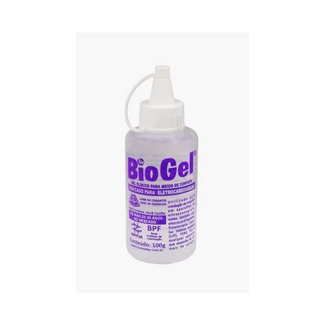 GEL PARA ELETROCARDIOGRAMA ECG 100g