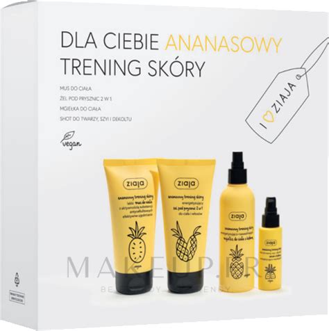 Set Ananas Ziaja Makeup Fr