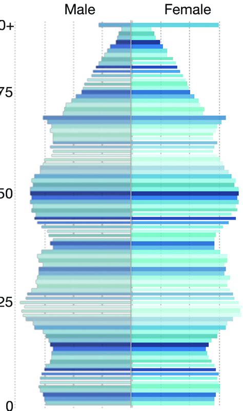 Cardiff Capital Region population pyramid by age (2015) | Download Scientific Diagram