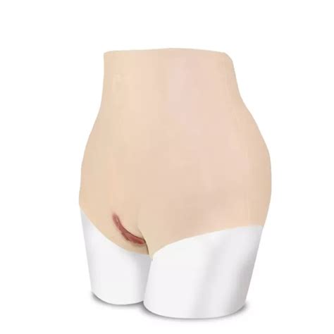 Silicone Pants Fake Vagina Panties Hip Shaping Panty For Crossdresser