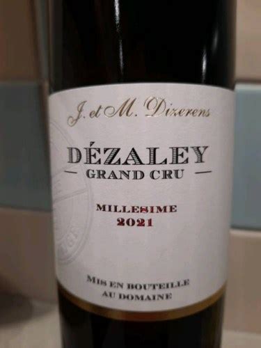 J M Dizerens D Zaley Grand Cru Vivino Singapura