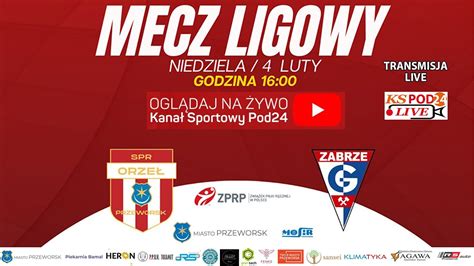 NA ŻYWO SPR ORZEŁ Przeworsk SPR GÓRNIK Zabrze 2024 02 04