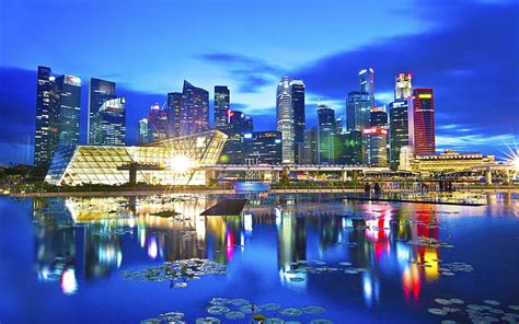 HD wallpaper: asia, city, cityscapes, singapore | Wallpaper Flare