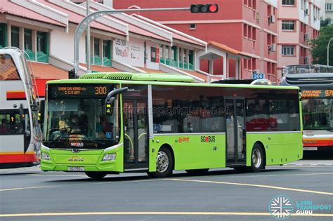 Bus 300 SMRT Buses MAN A22 Euro 6 SG1755L Land Transport Guru