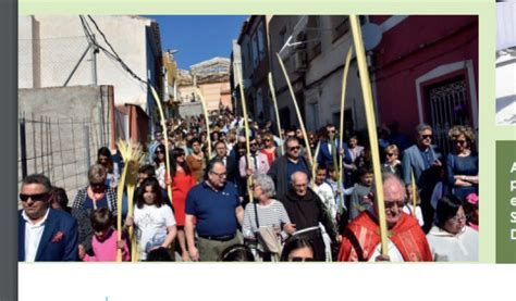 Totana En Domingo De Ramos Las Palmas Llenan Las Calles Totana En