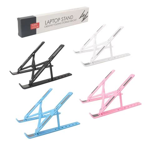 Jual Stand Holder Lipat Laptop Portable Dudukan Holding Folding