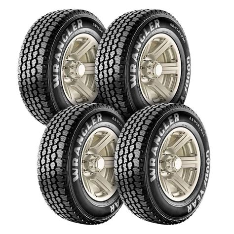 Kit 4 Pneus Aro 15 Goodyear Wrangler Armortrac 22575r15 106s Autoz