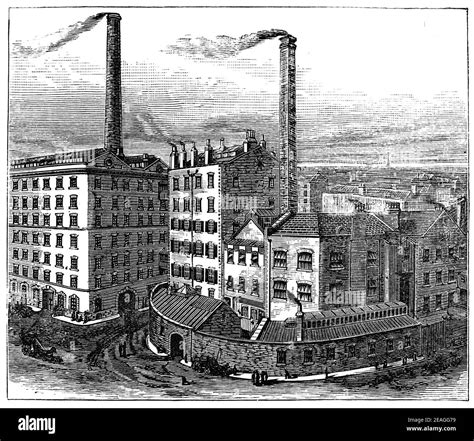 Fry and Sons factory, Nelson Street, Bristol, 1882 J. S. Fry & Sons ...