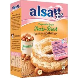 Préparation façon Paris Brest saveur d Antan crème noisettes Alsa