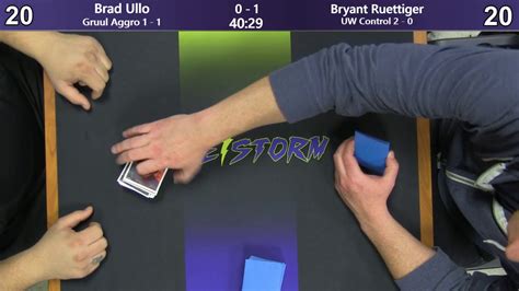 Brad Ullo Gruul Aggro Vs Bryant Ruettiger UW Control Friday Night