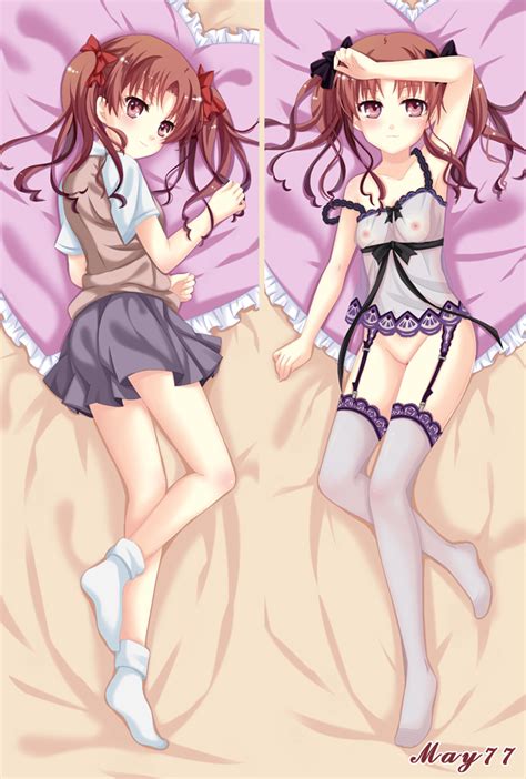 Rule 34 1girls Brown Eyes Brown Hair Dakemakura Koubou Dakimakura Hairbow Kuroko Shirai May77