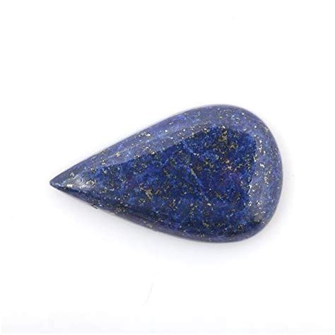 Carats Tcw Natural Beautiful Lapis Pear Cabochon Gem By Dvg