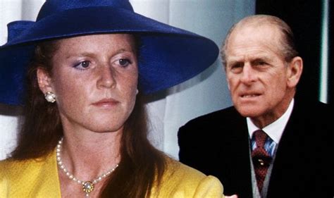 Prince Philip News Duke Forced To Banish Sarah Ferguson From Royal