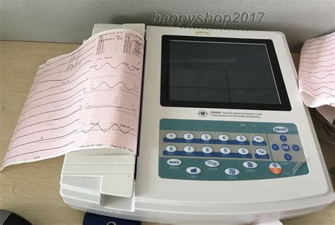 CONTEC NEW Digital 12 Channel ECG EKG Machine 12 Lead Software ECG1200G