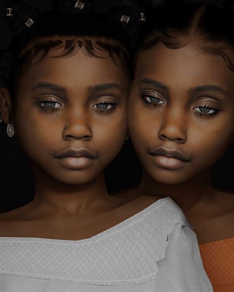 Fields Twins ClaiKim Sim Sims The Sims 4 Skin Tumblr Sims 4