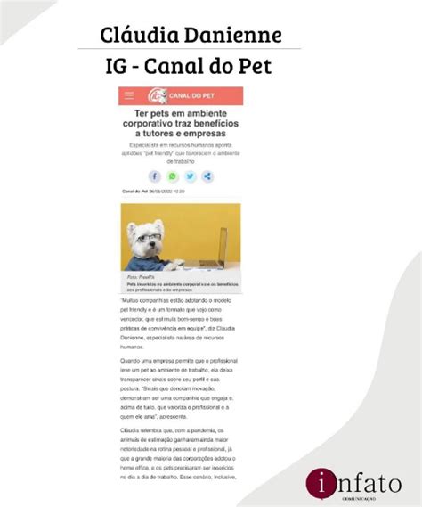 Cl Udia Danienne No Portal Ig Canal Pet Maio Infato Comunica O