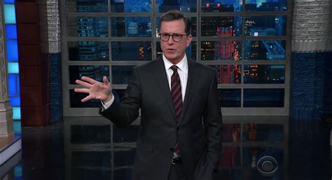 Stephen Colbert Hammers Trump For His Vulgarity Again The New York Times