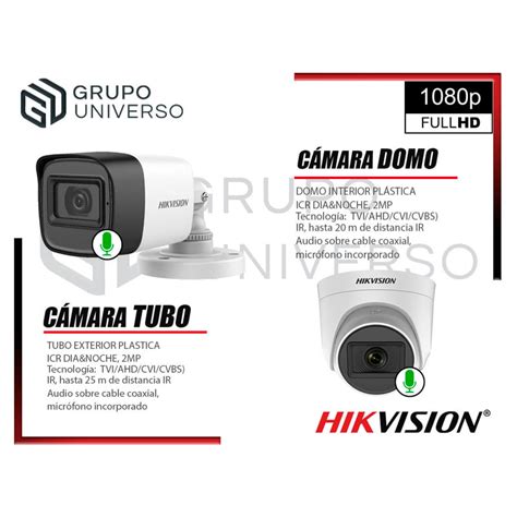 Ripley Kit C Mara Hikvision Vigilancia Audio