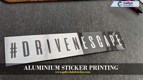 Aluminium Sticker Printing Dari Bentuk Dan Proses Pembuatannya