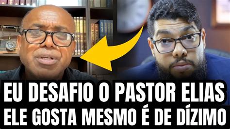 Pastor Adventista Rasga O Verbo Pra Cima Do Pastor Elias Soares Iasd