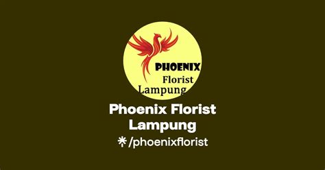 Phoenix Florist Lampung Instagram Linktree