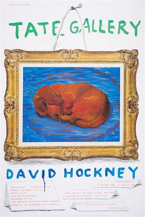 David Hockney David Hockney A Retrospective 1987 Artsy