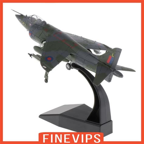 [FinevipsMY] 1/72 Jet Fighter British Plane Diecast Aircraft Model ...