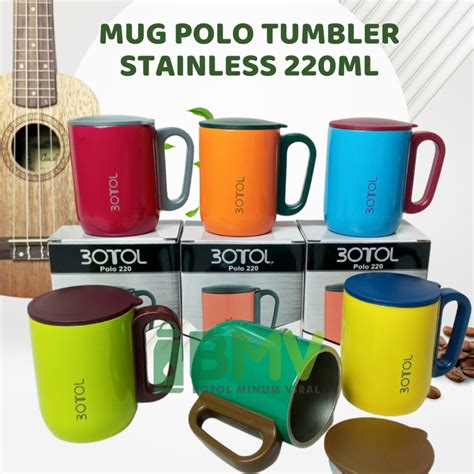 Jual Produk Gelas Mug Stainless Steel Tumbler Polo Hot Cold Dubblin