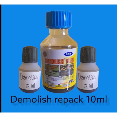 Jual Insektisida Demolish 18EC Repacking 10ml Shopee Indonesia