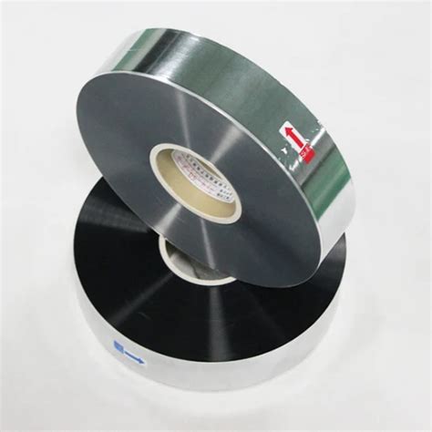 Metallized Zinc Al Plastic Film For Capacitor Use China Metallized