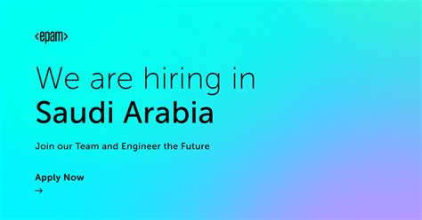 Careers At Epam Join Us In Saudi Arabia