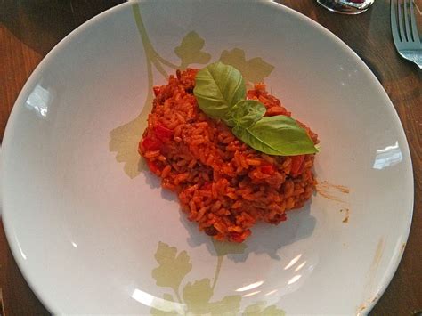 Reis Hackfleisch Pfanne Mit Paprika Von Iris Chefkoch De