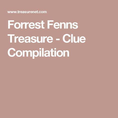 The Text Forest Fenns Treasure Clue Compilation