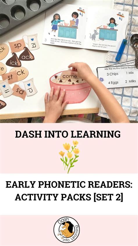 Dash Into Learning Early Phonetic Readers Activity Packs Set