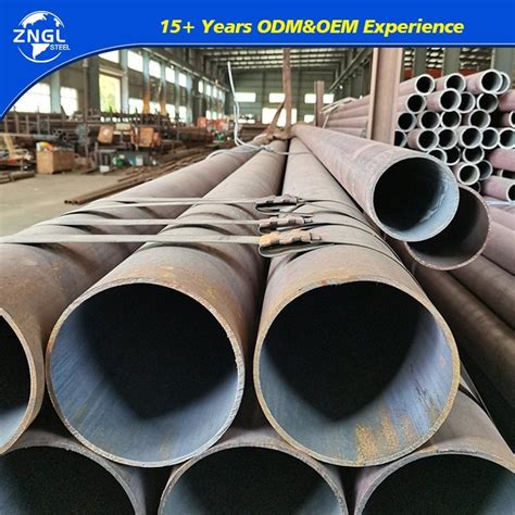 ASTM A36 Hot Rolled Welded Black Carbon Steel Round Pipe China API