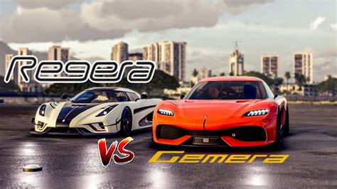 Koenigsegg Gemera Vs Koenigsegg Regera 4K YouTube