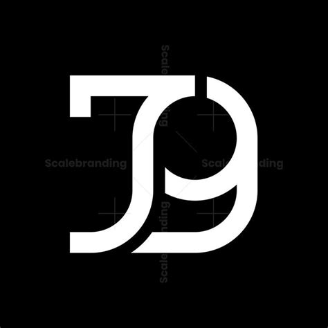 Number 79 Monogram Logo in 2023 | Monogram logo, Monogram logo design ...