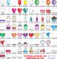 Celebrations And Love Text Blocks Borders Notes And Labels Clip Art