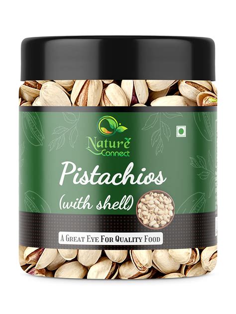 Buy Nature Connect Whole Roasted Salted Pistachios With Shell 250 Gms