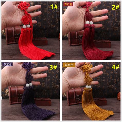 10 Color To Choose1pcs 160mm Chinese Knot Long Silk Tassel Etsy