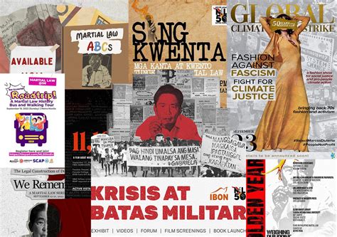 List 50th Martial Law Anniversary Events Activities