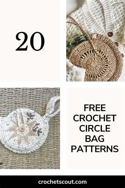 Crochet Circle Bags Free Pattern Roundup Di 2024