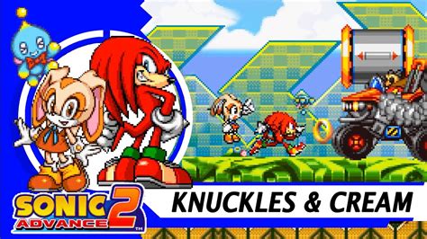 Knuckle And Cream Try Out Gba Sonic Advance 2 🤫 First Time Play Youtube