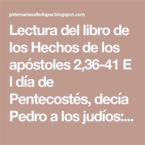 Lecturas Del Martes De La Octava De Pascua