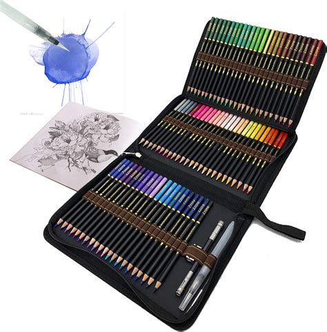 Amteker 24 1 Aquarellstifte Brush Pen Set Malen Pinselstifte Mit