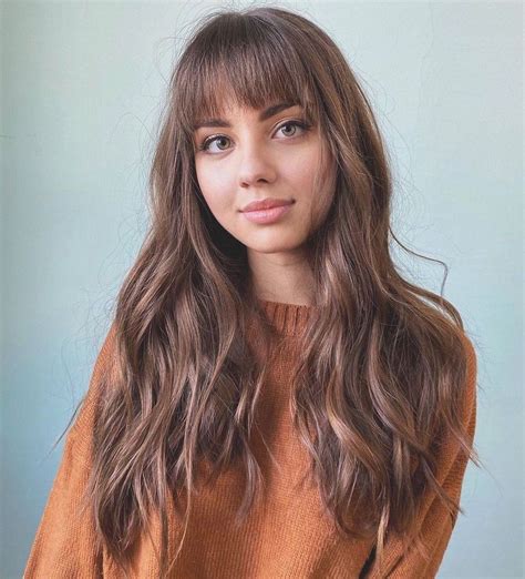 Wispy Bangs Complement Trendy Haircuts For Ladies The Lightly